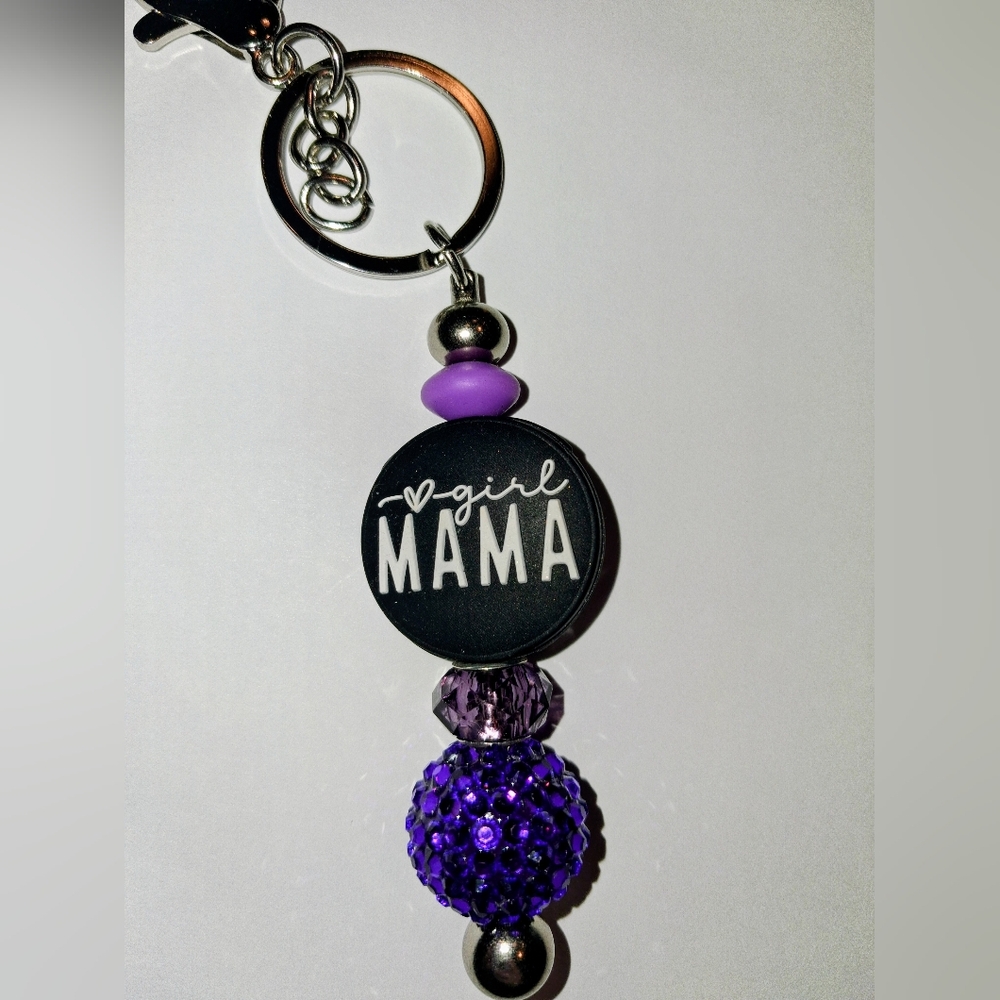 💜 GIRL MAMA - BAG CLIP